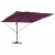 Suncobran S LED lampica Bordeaux Crvena 286 x 284 x 270 cm