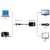 A-DPM-HDMIF-08 ** Gembird DisplayPort v1 to HDMI adapter cable, black(alt A-DPM-HDMIF-002)(239)