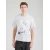 JACK & JONES Majica JCOUNION svetlo siva/bela