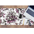 Decormat Podloga za pisalno mizo Vrtnice 90x45 cm