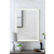 HANAH HOME Ogledalo Framed White