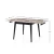 Aberto Design Trpezarijski sto Totem 80x75x80cm Beli mermer