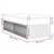vidaXL vidaXL Box spring postelja z vzmetnico krem 100x200 cm blago, (21290942)