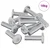 Vijak 1593 pcs Srebrno 8 x 25 mm Čelik