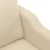 Greatstore Kavč dvosed krem 140 cm blago