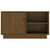 Vidaxl TV omarica medeno rjava 70x34x40 cm trdna borovina