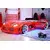 Hanah Home Dečiji krevet - auto 130x60??x235cm Crni