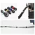 Organizator za kabele Velcro - 1m - Plava KP28002
