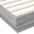 Vidaxl Posteljni okvir siva sonoma 200x200 cm inženirski les