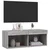 TV ormarić s LED svjetlima boja hrasta 80x30x30 cm