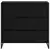 Kreveta Crni hrast 79 x 36 x 75.5 cm Konstruirano drvo