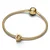 Pandora Pozlačena perla D Shine Moments 763950C00