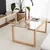 Hanah Home Klub sto Via 85x40x55cm Bež