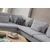 ATELIER DEL SOFA Ugaona garnitura Flexy L Grey