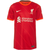 NIKE Tehnička sportska majica FC Liverpool 21-22, crvena / bijela / narančasta