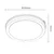 BBLINK X09-300 LED Plafonjera 24W 3000/4000/6500K IP65, Drvo