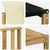 Set vanjskih sofa 6 pcs Bijela i krem