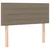 Vidaxl Box spring postelja z vzmetnico taupe 120x200 cm blago