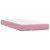 Box Spring krevet s madracem ružičasti 90x210 cm samt