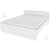 FOLA krevet Michigan (140x200cm), bijeli
