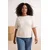 Trendyol Curve Ženska bluza Tbbss26Af00185, Krem
