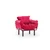 Atelier del Sofa Fotelja Nitta 95x85x70cm Bordo
