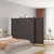 vidaXL vidaXL Paravan 4-delni 698x180 cm rjavo blago, (5000156053)