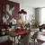 Luster na sajli BASCA 1xE27/15W/230V bordo