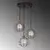 Opviq Luster Tellini-MR-1001, 40 cm, 3xE27