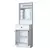 Hanah Home Komoda za hodnik P6 3293, 60x182.8x35.5 cm, Bela