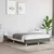 shumee vidaXL Posteljni okvir brez vzmetnice temno siv 120x190 cm blago