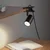 Immax NEO 08291L - Lampa sa klipsom PUNTO 1xGU10/9W/230V crna