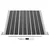 Vidaxl Komplet ograjnih panelov WPC 792x(105-186) cm črn