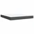 vidaXL vidaXL Box spring postelja z vzmetnico temno siva 180x200 cm blago, (21305083)