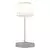 Globo 28061SI-LED prigušiva punjiva dodirna stona lampa XAYDEN 2W/5V 800 mAh srebrna