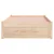 Vidaxl Posteljni okvir trden les 75x190 cm