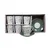 PORCELAN SET ZA KAFU 150ml 6/1 (GREEN GARDEN) JH-CS-150V-9221