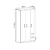 Hanah Home Ormar Merlin , 90x171,8x45 cm, , Braon