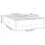 Vidaxl Posteljni okvir brez vzmetnice temno siv 137x190 cm blago