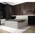 MID.YOU POSTELJA BOXSPRING 180 cm  x 200 cm , les, tekstil, leseni material bela