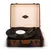 AUNA gramofon Jerry Lee Retro Record Player Turntable LP USB Brown
