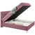 Box Krevet Oviedo 160/200 cm , boja crnog vina