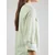 VERO MODA Bluza VMBUMPY svetlo zelena/bela