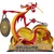 Disney Mulan Mushu 110 zbirateljska figura 11cm