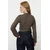 Trendyol Milla ženska bluza TWOAW25BZ00020, braon-braon
