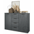 Komoda Galaxy - carbon hrast - 24CBEA26