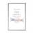 Plakat s paspartujem in motivacijskim citatom - Eleanor Roosevelt - 20x30 silver