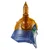 TRANSFORMERS BLOKEES gradbeni komplet Defender Version Unicron-Head Transparent Version