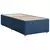 vidaXL vidaXL Box spring postelja z vzmetnico modra 90x190 cm blago, (21291216)