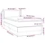 Vidaxl Box spring postelja z vzmetnico taupe 90x190 cm blago